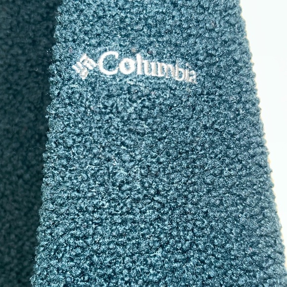 Columbia Blue and Black Teddy Jacket with Textured Fleece - Picture 4 of 4